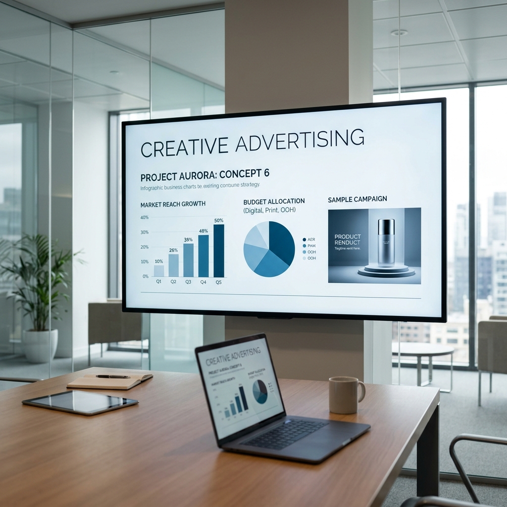Creative Advertising Hologram