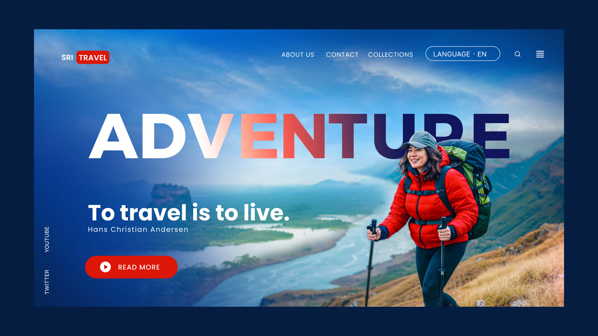 Adventure Travel Agency Website