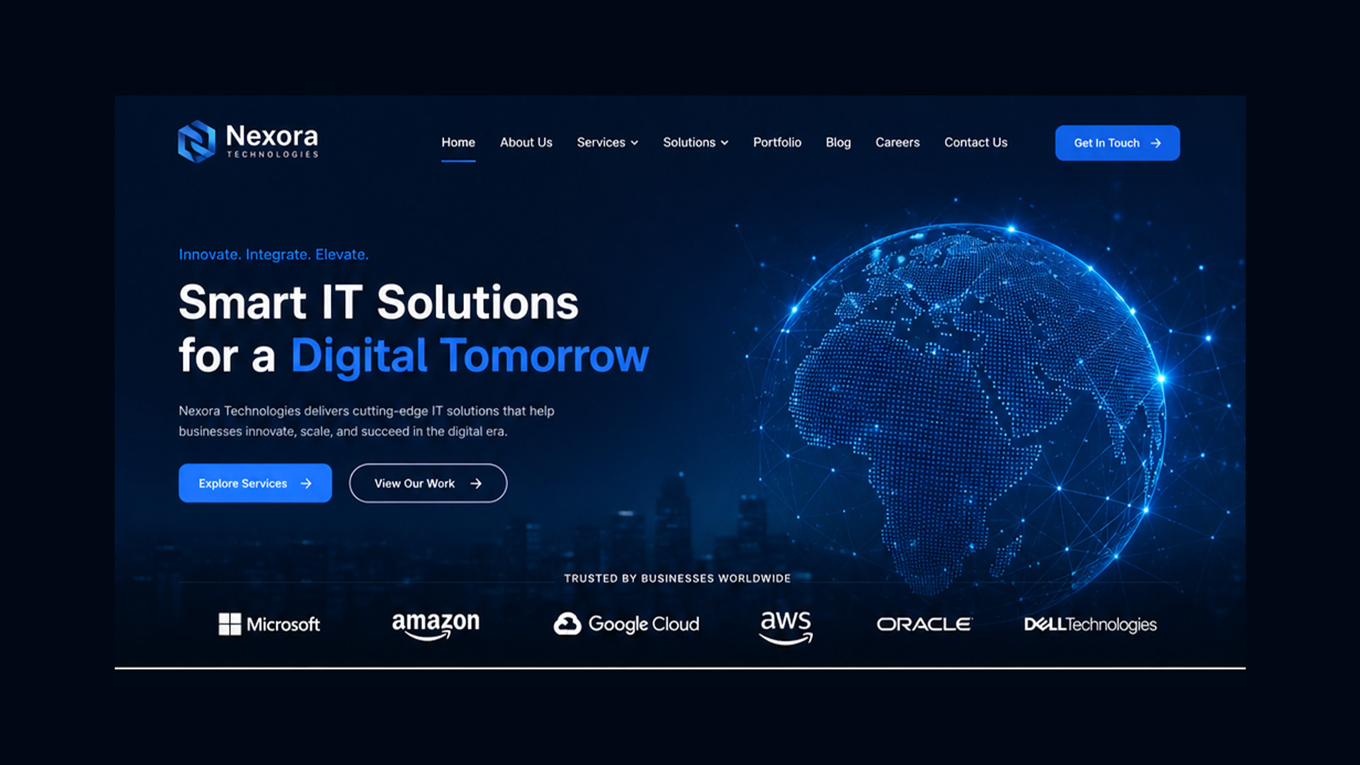 IT Company Corporate Website